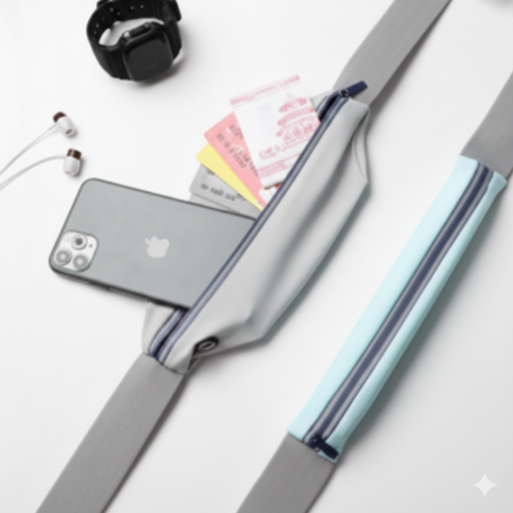 Ultra-Slim Sport-Gürteltasche – Dein perfekter Begleiter für maximale Freiheit