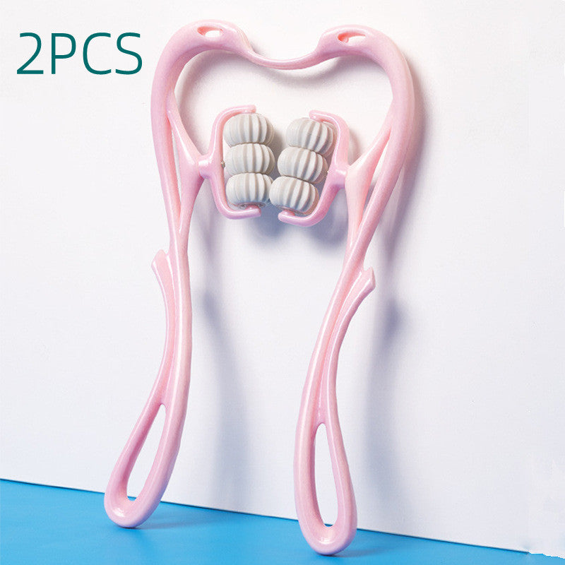 Nackenmassage-roller blau/pink 2/1 pcs