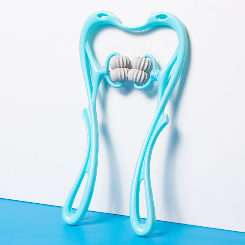 Nackenmassage-roller blau/pink 2/1 pcs