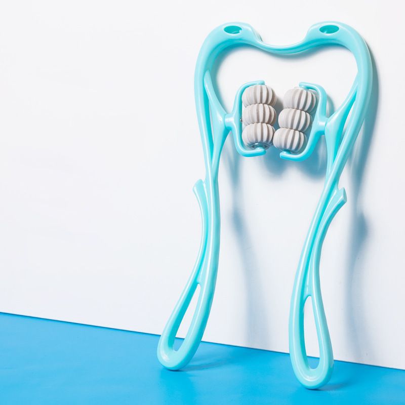 Nackenmassage-roller blau/pink 2/1 pcs