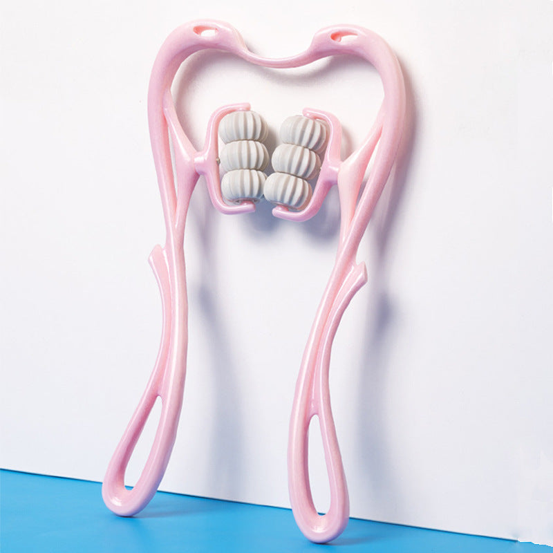 Nackenmassage-roller blau/pink 2/1 pcs